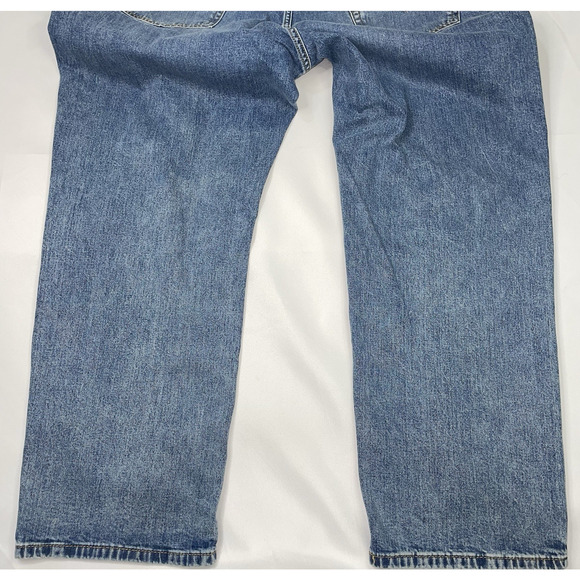 Levi's Men's 559 Relaxed Straight Fit Medium Wash Blue Jeans Size 44X30 - Picture 7 of 8